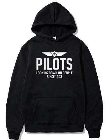 PILOTS LOOKING DOWN ON PEOPLE SINCE 1903 PULLOVER THE AV8R